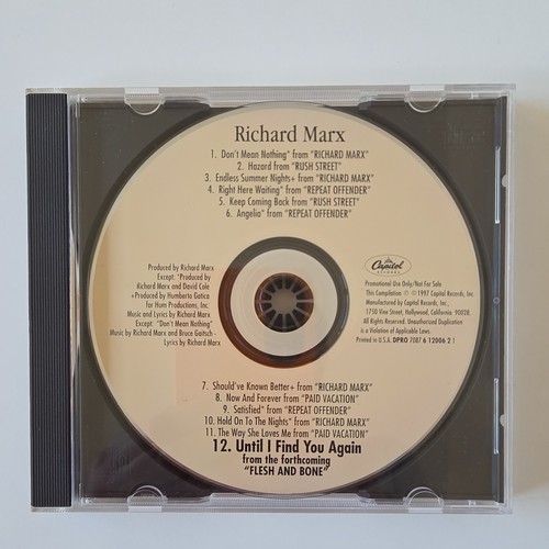 Richard marx tracks usa - marx, 12
