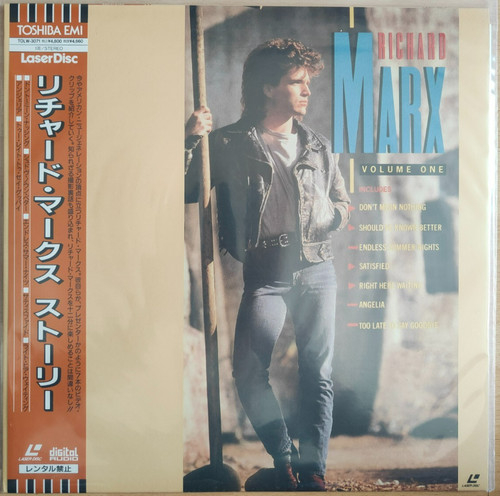 Laserdisc richard marx - laserdisc,