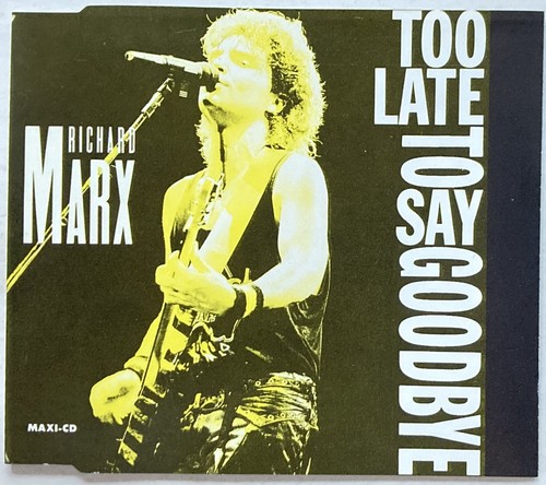 Richard marx too late - too, to