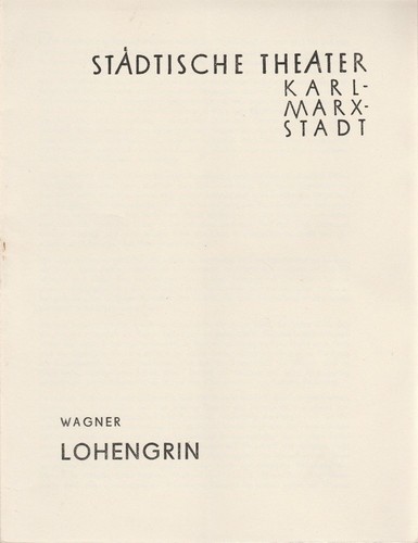 Programmheft richard wagner - programmheft,