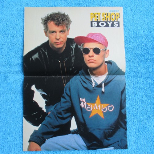 Pet shop boys poster popcorn - shop,